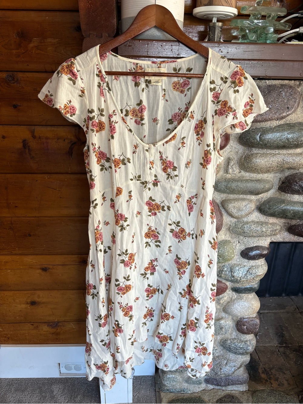 Denim & Supply Ralph Lauren Floral High Low Dress Cottagecore Boho
